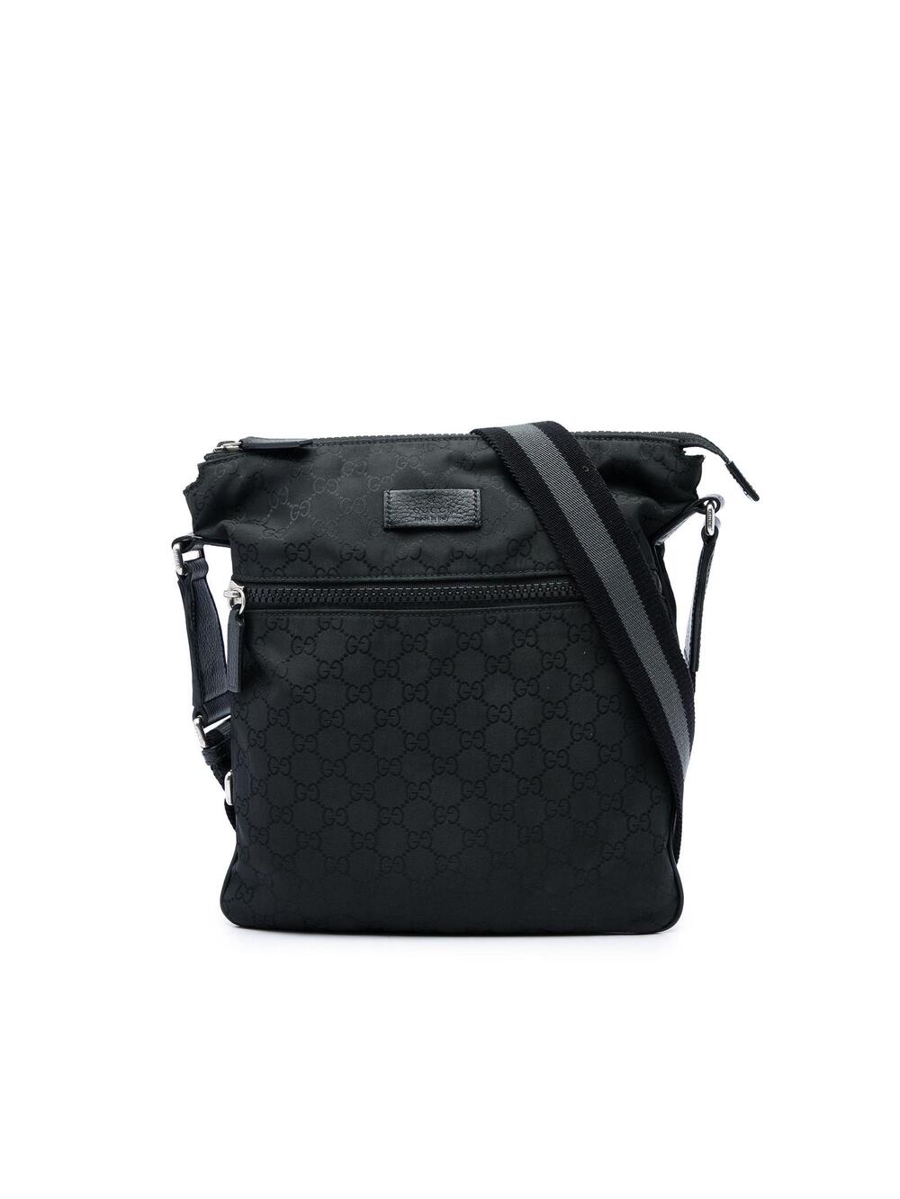 Gucci Gg Nylon Web Crossbody Pre-Loved #350605G48B